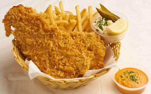 Kühlbarra Barramundi Fish and Chips