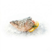 Barramundi Fish Head 2KG Pack (Collar On)