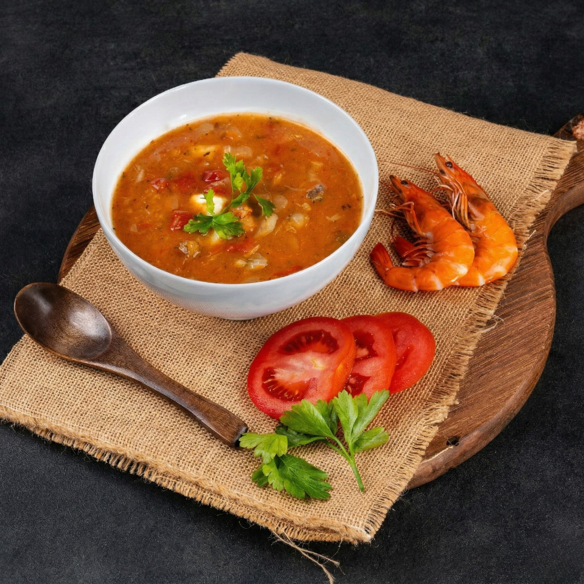 Seafood Gumbo with Barramundi